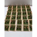 29 PAIRS OF BRITISH CALVARY WAR GAMES FIGURES