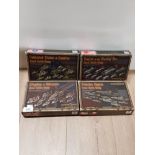 4 BOXED NAVAL BATTLE GROUPS FROM DYSTOPIAN WARS BATTLE GAMES INCLUDES KINGDOM OF BRITANNIA AND