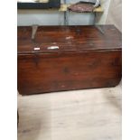 LARGE OLD BLANKET BOX