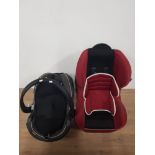 2 ASSORTED CAR SEATS