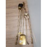 PART BRASS FIRE COMPANION SET