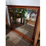 LARGE REPRODUCTION OVERMANTLE MIRROR