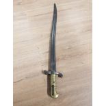 FRENCH 1848 YATAGHAN SWORD BAYONET