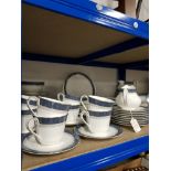 74 PIECES OF ROYAL DOULTON SHERBROOKE TEA WARE