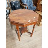 OCTAGONAL SHAPED HALL TABLE