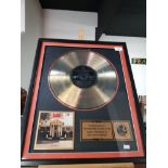 ELVIS PRESLEY FRAMED AND MOUNTED CD LIVE IN MEMPHIS