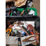 3 BOXES OF MISCELLANEOUS HAND TOOLS