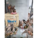 7 TUSKERS ORNAMENTS THE ADVENTURES OF HENRY INCLUDING SHOWER POWER AND NEW FRIEND