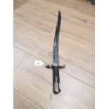 ANTIQUE ENFIELD PATTERN 1853 SWORD BAYONET POPULAR USAGE DURING THE AMERICAN CIVIL WAR