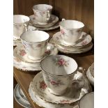 24 PIECES OF ROYAL ALBERT TRANQUILLITY TEA WARE