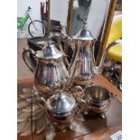 4 PIECES OF SILVER PLATED WARE