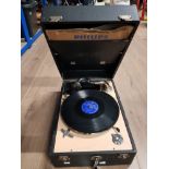 A PHILLIPS DECCA TURNTABLE