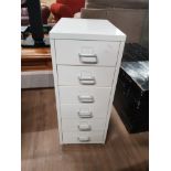 SMALL 6 DRAWER FILING CABINET