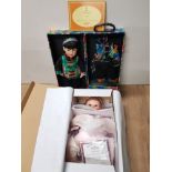 BOXED DOLL FROM ASHTON DRAKE GALLERIES LITTLE PEANUT PLUS ORIENTAL STYLE DOLL BY ALBERON DOLLS