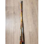 2 VINTAGE TWO PIECE FISHING RODS