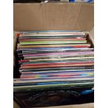 A BOX OF ASSORTED LP RECORDS