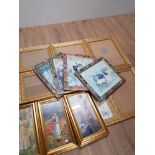 A LOT OF PICTURE FRAMES ETC