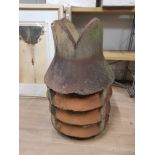 VINTAGE BISHOPS HAT CHIMNEY POT