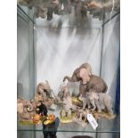 6 TUSKERS HENRY ELEPHANT ORNAMENTS