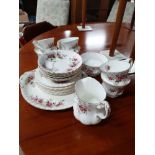 A SUBSTANTIAL AMOUNT OF ROYAL ALBERT LAVENDER ROSES TEA WARE