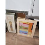 4 FRAMED ITEMS INC MIRRORS ETC