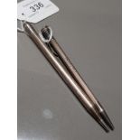 2 STERLING SILVER PROPELLING PENCILS