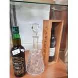 A BOTTLE OF TAYLORS LATE BOTTLED VINTAGE PORT 2007 IN ORIGINAL BOX A BOTTLE OF GINGER WINE AND