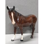 DARK BROWN GLOSS FINISH BESWICK HORSE