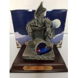 MYTH AND MAGIC ORNAMENT BEWITCHED ON STAND WITH ORIGINAL BOX