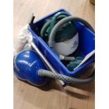 BISSELL PORTABLE DEEP CLEANER PLUS ONE OTHER VACUUM CLEANER