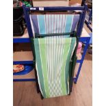 2 FOLDING DECK CHAIRS