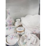 9 PIECES OF AYNSLEY CHINA FROM THE LITTLE SWEETHEART COLLECTION