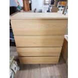 MODERN 4 DRAWER CHEST