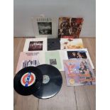 12 45RPM SINGLE VINYL RECORDS INCLUDES CLIFF RICHARD VAN MORRISON AND ELTON JOHN ETC