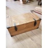 PINE TWIN HANDLED TOOL CHEST
