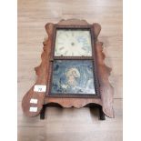 ANTIQUE HANGING WALL CLOCK SAS