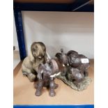 3 ELEPHANT ORNAMENTS INC LEONARDO COLLECTION