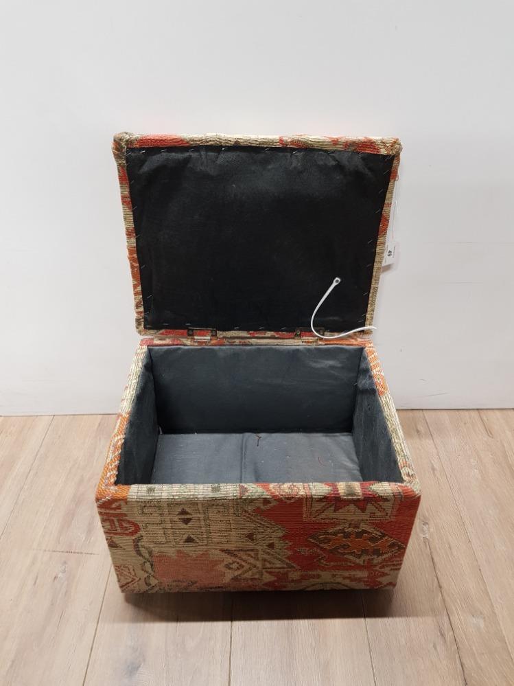 A STORAGE BOX STOOL