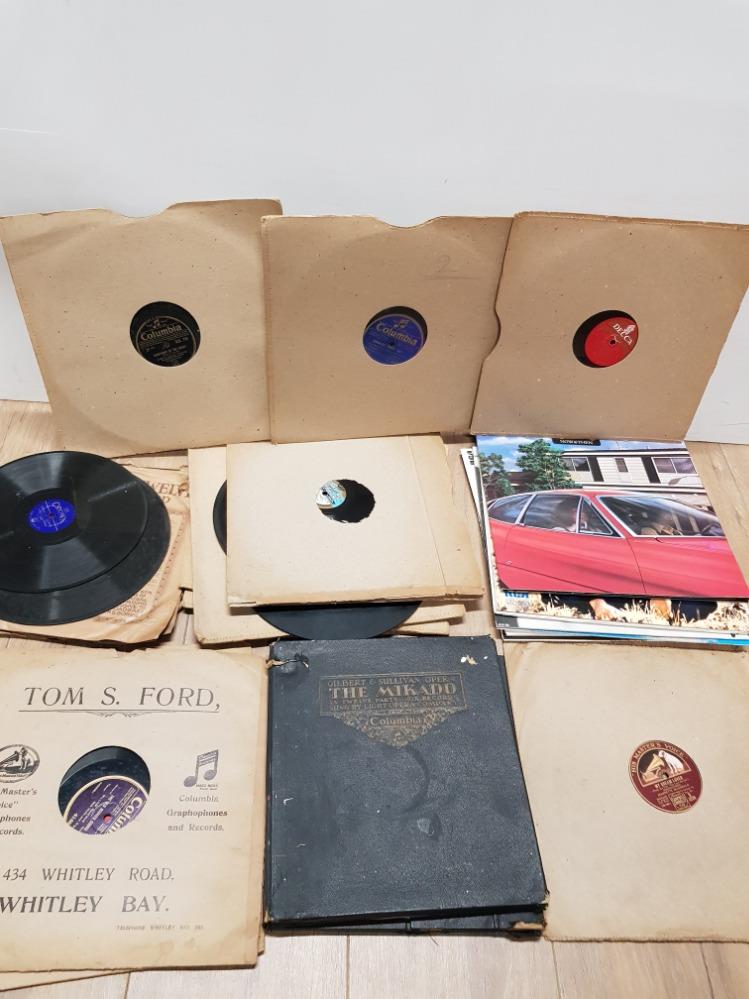 ASSORTMENT OF LPS AND 78S RECORDS