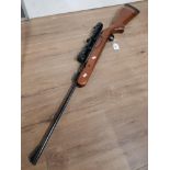 BSA AIRSPORTER 22 MK1V AIR RIFLE AND SCOPE