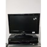 19INCH DIGIHOME TV WITH TOSHIBA CASSETTE RECORDER