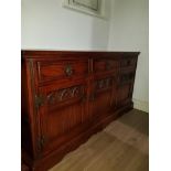 3 DRAWER OVER 3 DOOR OLD CHARM SIDEBOARD