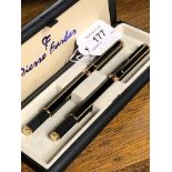 PIERRE FARBER PEN AND PENCIL SET
