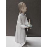 LLADRO FIGURE 4868 GIRL WITH CANDLE