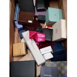 SUBSTANTIAL AMOUNT OF JEWELLERY BOXES