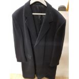 GENTS WOOL AND CASHMERE OVERCOAT 112CM