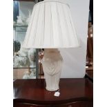 BELLEEK TABLE LAMP