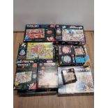 A SUBSTANTIAL AMOUNT OF WASGIJ JIGSAW PUZZLES