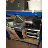 A LARGE LOT OF SPEAKERS AND RADIO SYSTEMS