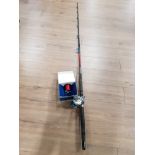 BOAT ROD WITH MITCHEL 624 BOAT REEL
